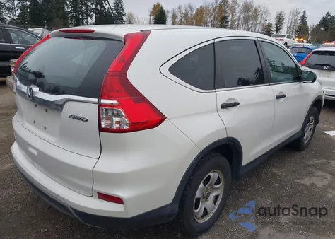2016 Honda Cr-V Lx from USA, damaged, VIN 5J6RM4H35GL023035